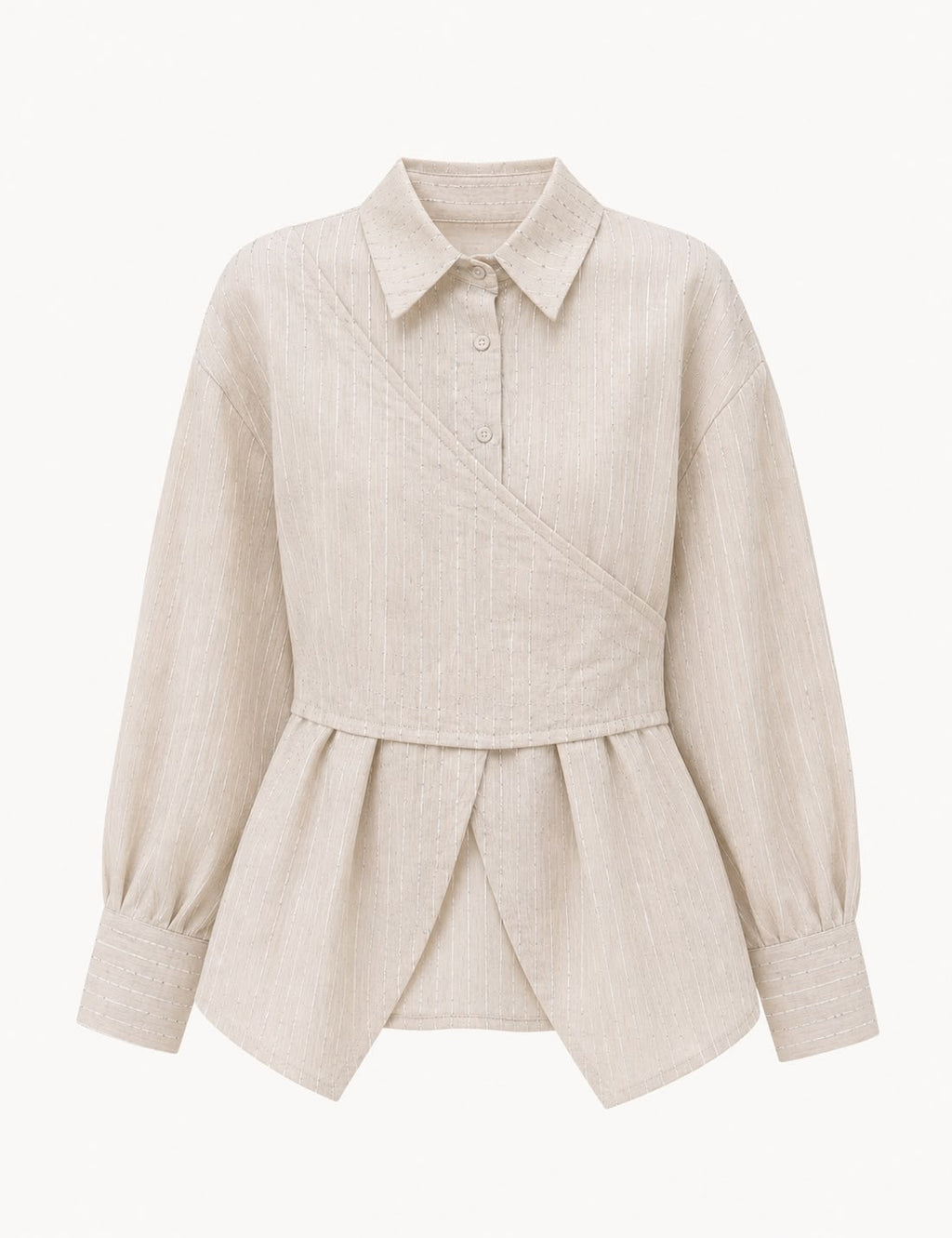 Wrapped blouse