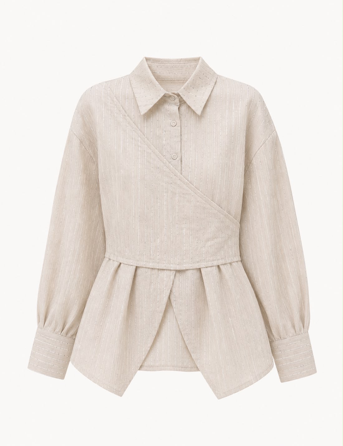 Wrapped blouse